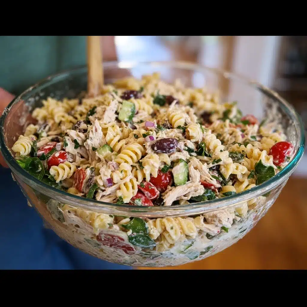 en Pasta Salad | Healthy Lunch Meal Prep Recipe