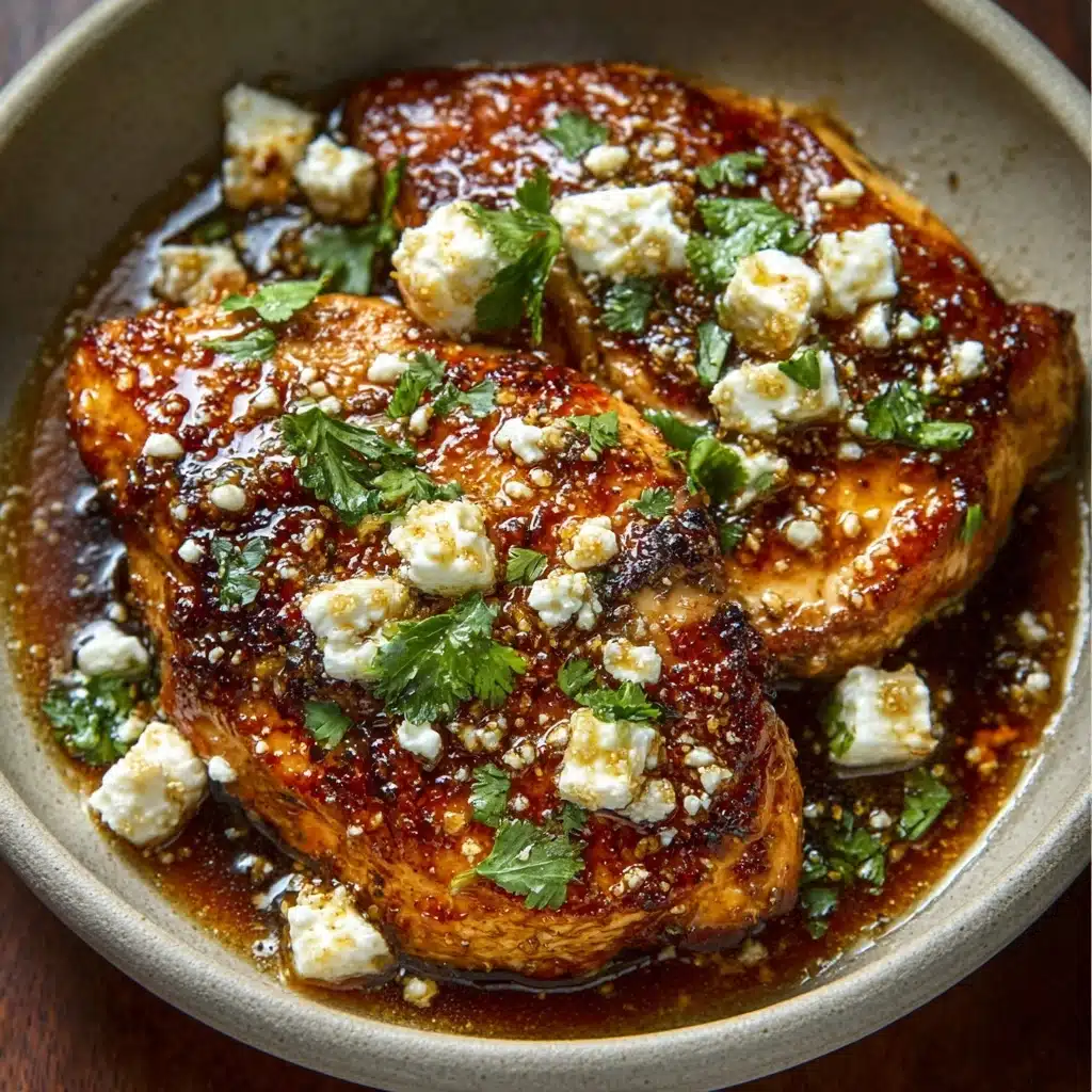 Hot Honey Feta Chicken Recipe - Recipe Image