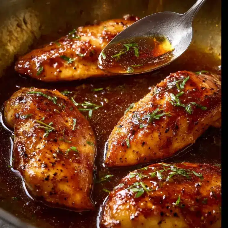 Honey Garlic Chicken Breast Recipe