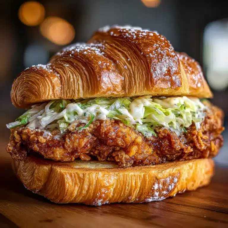 Chicken Caesar Croissant Recipe