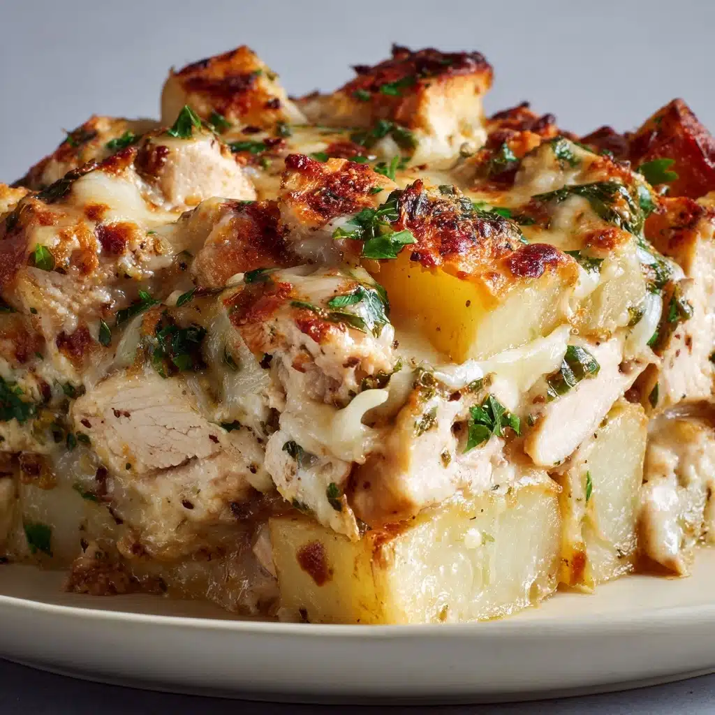 Garlic Parmesan Chicken and Potatoes (One-Pan Dinner) Recipe