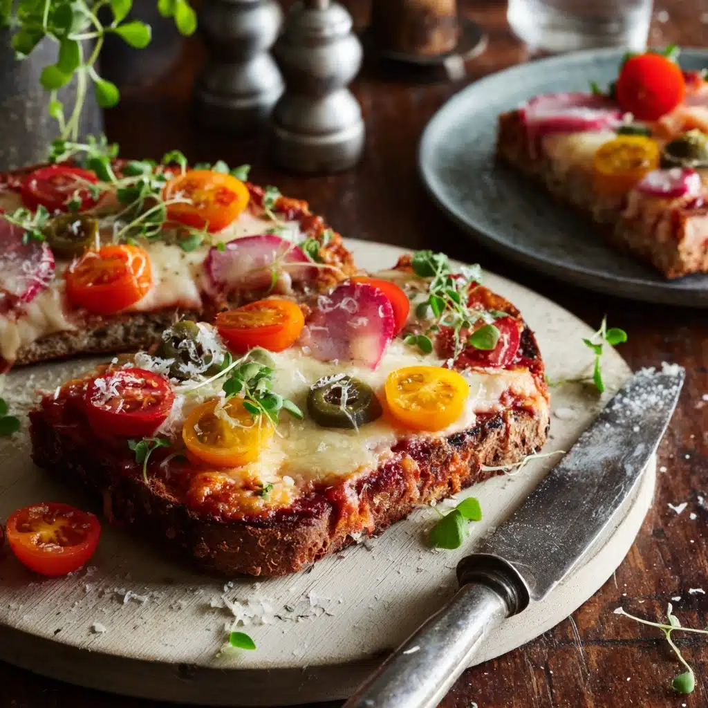 Air Fryer Pizza Toast Recipe - Recipe Image