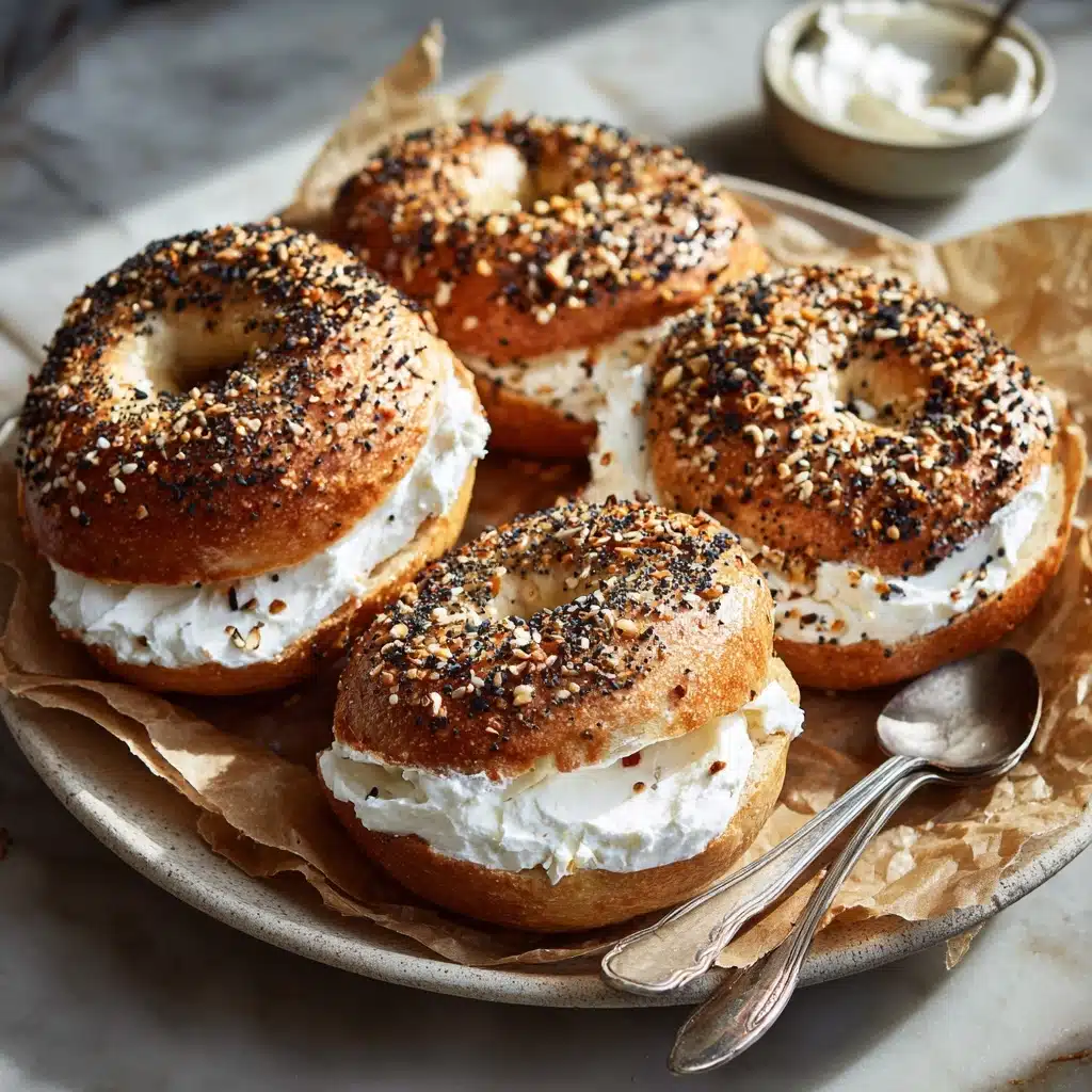 Air Fryer Protein Bagels Recipe - Recipe Image