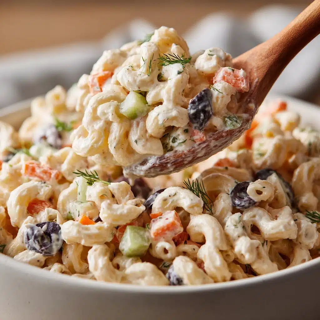 Pasta Salad with Dill Pickles Recipe - Recipe Image