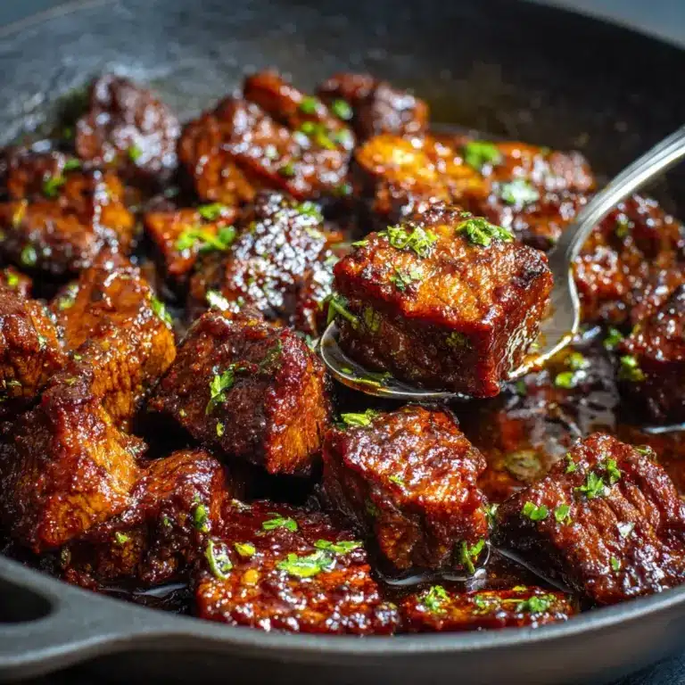 Cajun Garlic Butter Steak Bites Recipe
