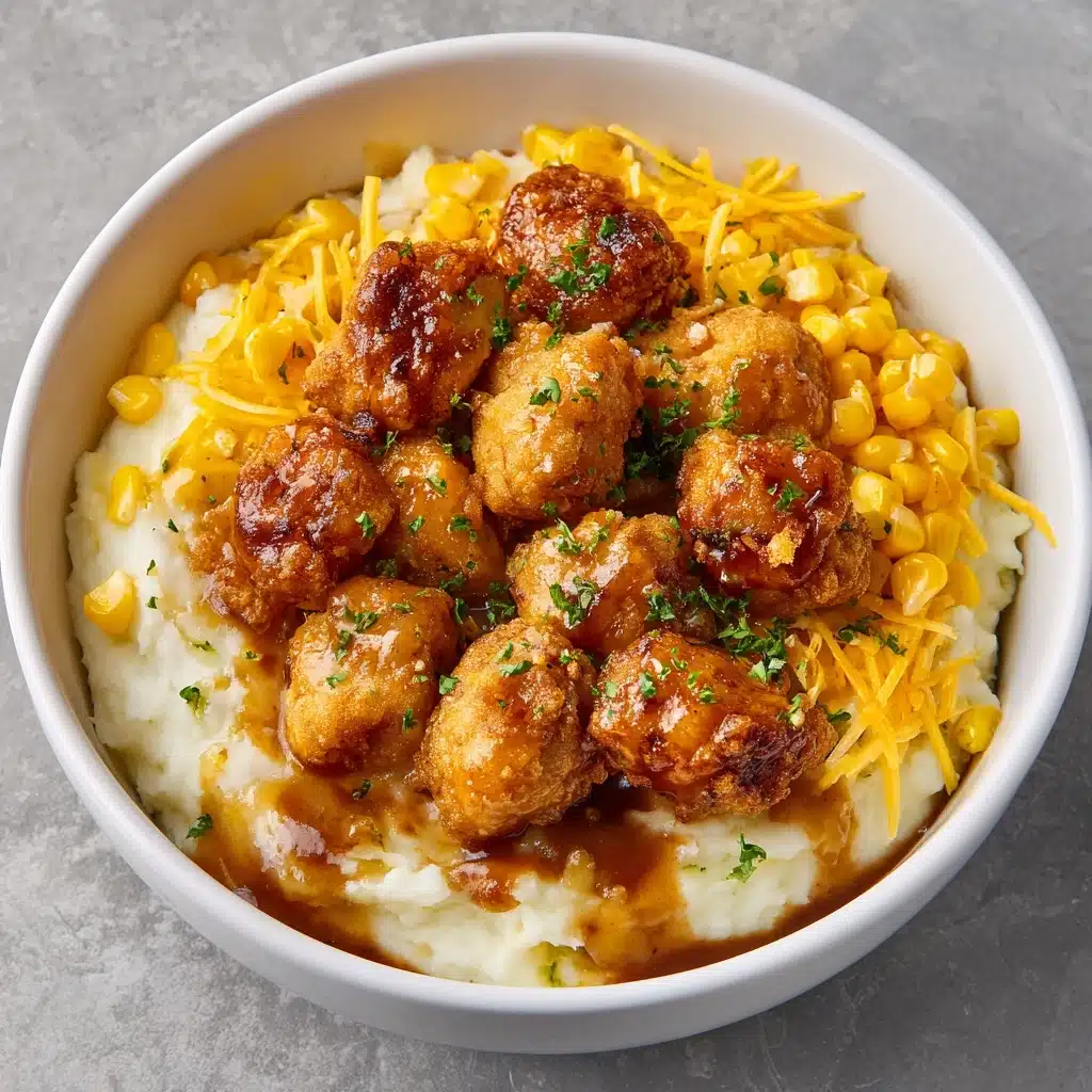 Chicken Mashed Potato Bowls Recipe