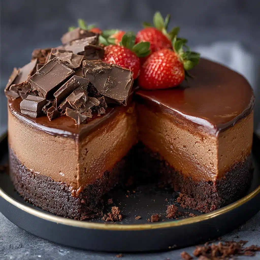 Ultimate Chocolate Cheesecake Recipe - Recipe Image