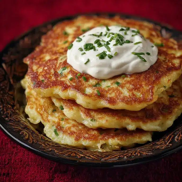 Deruny - Ukrainian Potato Pancakes Recipe