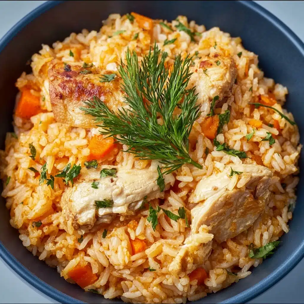 Ukrainian Chicken Plov (Rice Pilaf) Recipe - Recipe Image