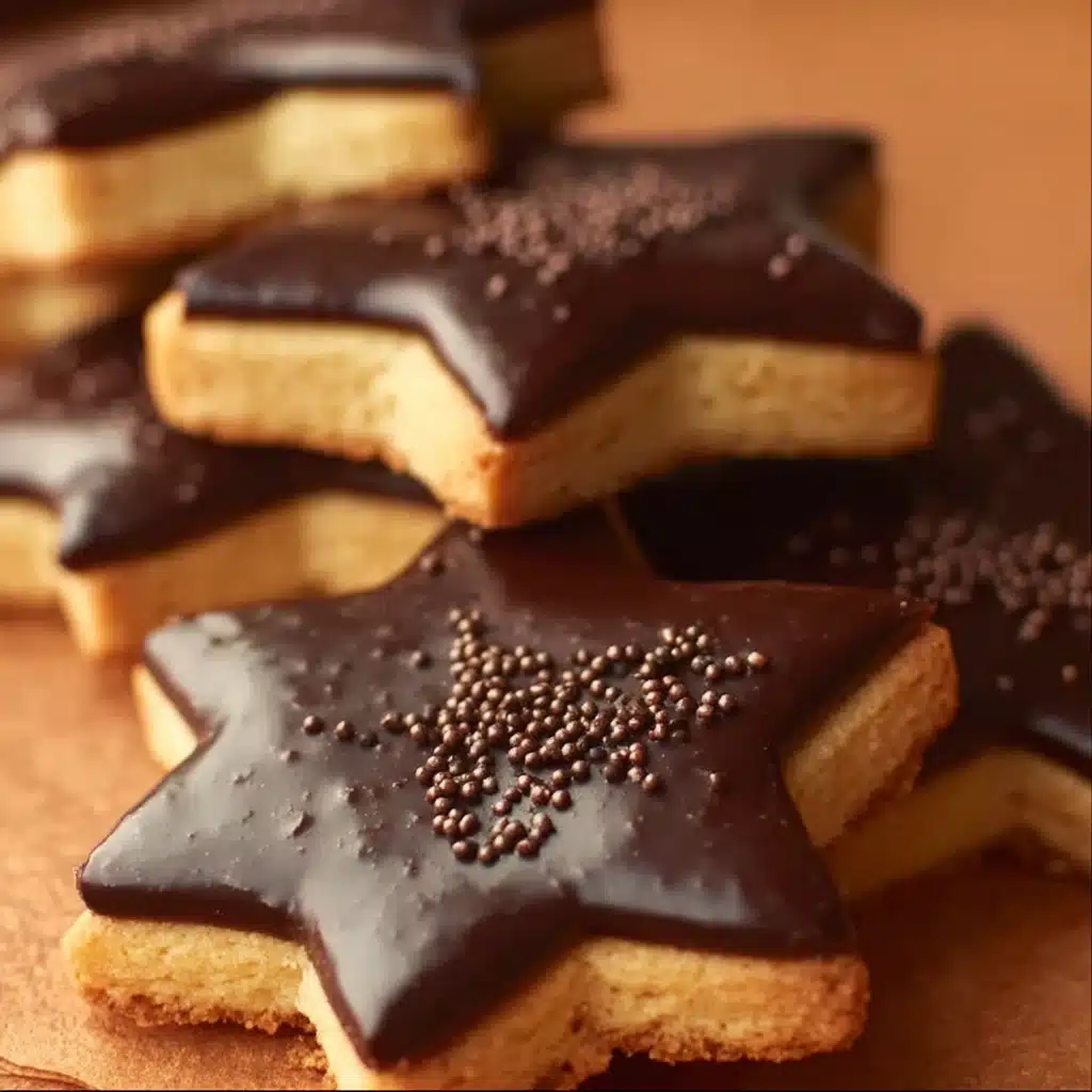 Chocolate Shortbread Cookies Recipe - Recipe Image