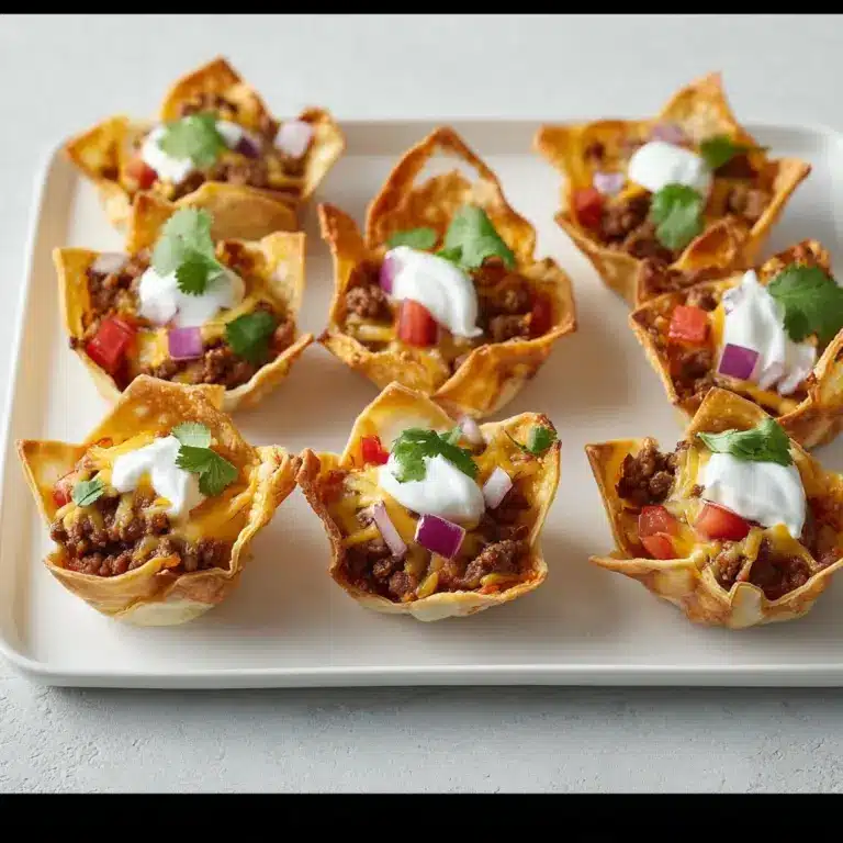 Taco Cupcakes Recipe