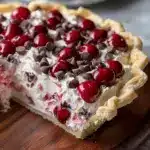 No-Bake Easy Cherry Chocolate Chip Pie Recipe