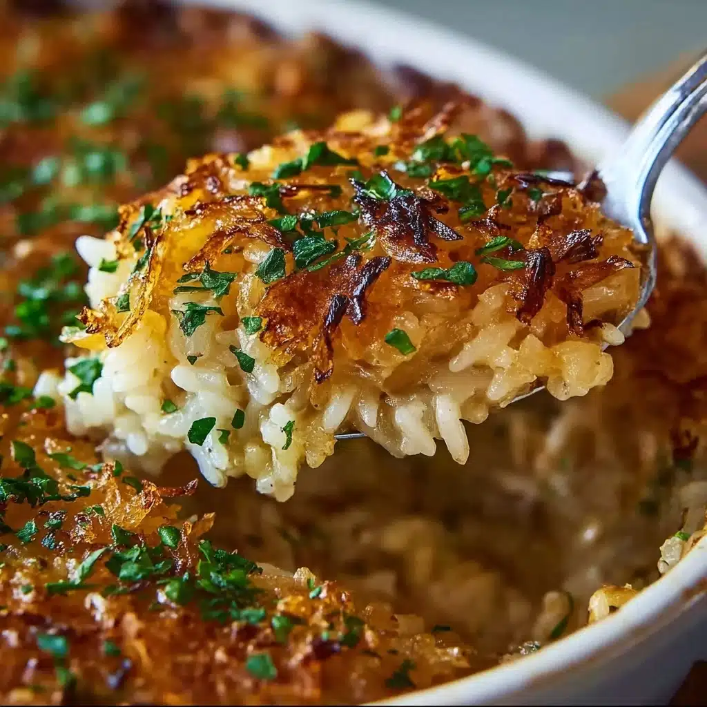 French Onion Soup Rice Recipe