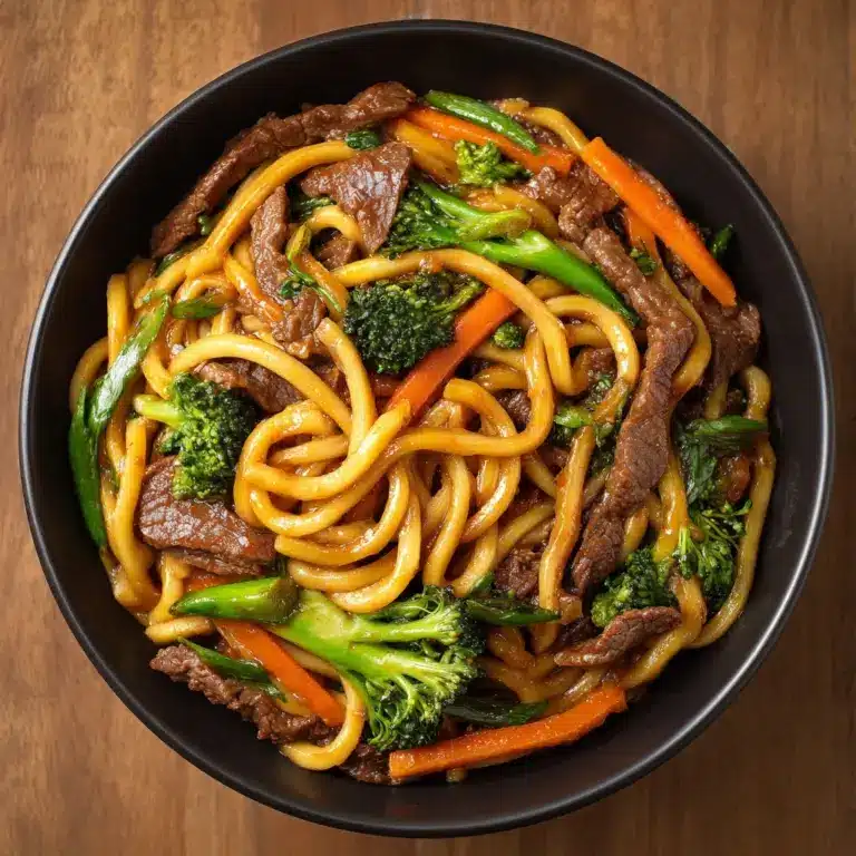 Beef Lo Mein Recipe