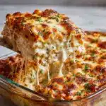 Chicken Alfredo Lasagna Roll Ups Recipe