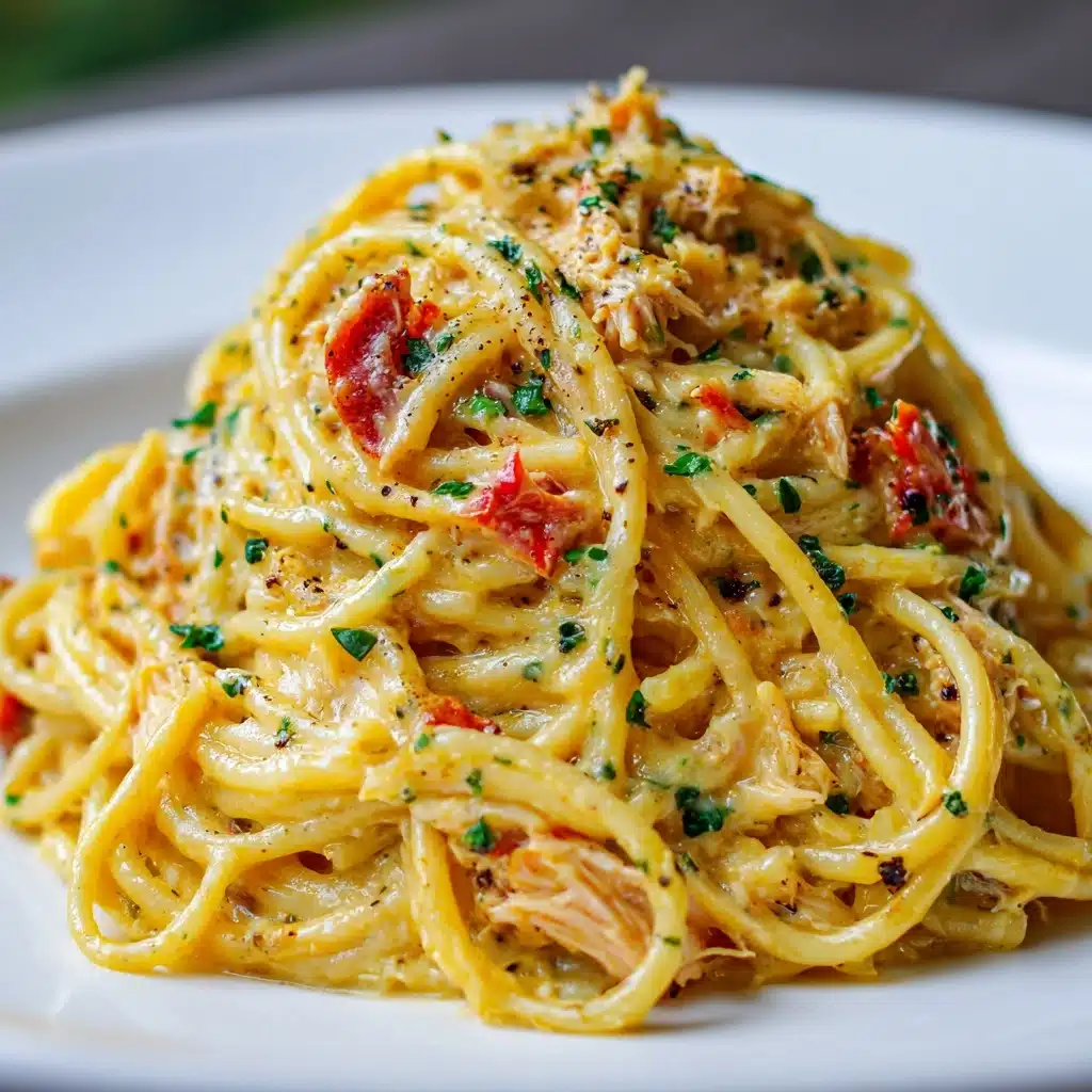 Crock Pot Cheesy Chicken Spaghetti Recipe