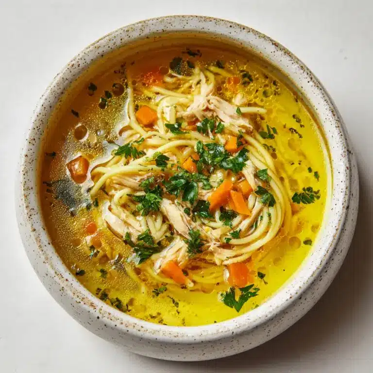 Turkey noodle soup Recipe