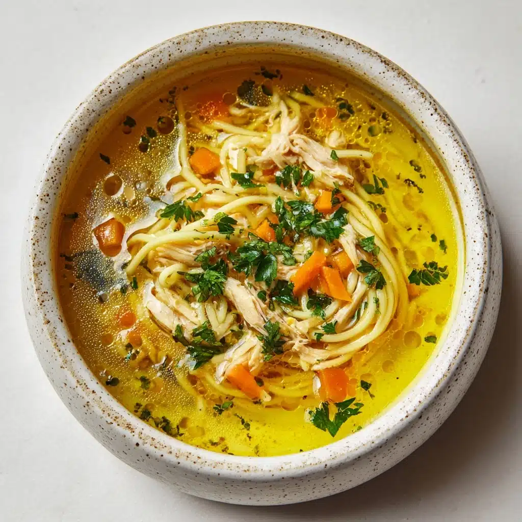 Turkey noodle soup Recipe