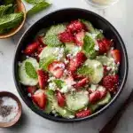 This Cucumber Strawberry Salad Recipe