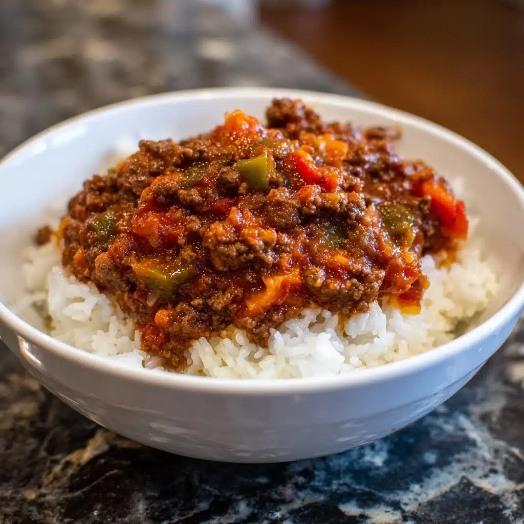 Beef and Pepper Rice Bowl Recipe - Recipe Image