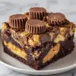 Reese’s Chocolate Peanut Butter Cup Earthquake Cake Recipe