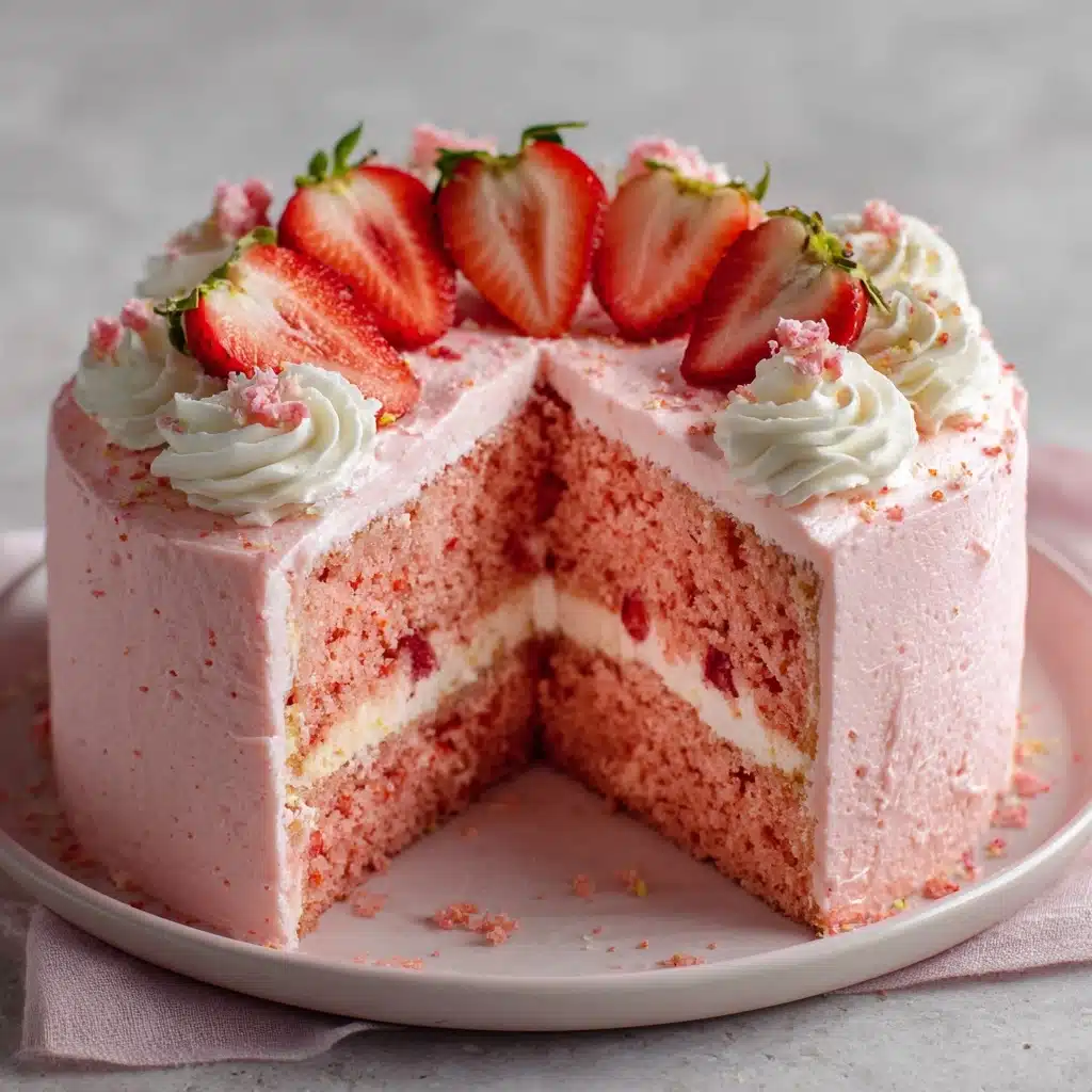 Small-batch Vegan Strawberry Cake Recipe
