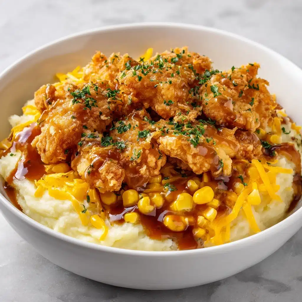 Chicken Mashed Potato Bowls Recipe - Recipe Image