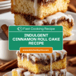 Cinnamon Roll Cake Recipe
