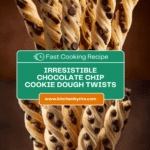 Chocolate Chip Cookie Dough Twists Recipe