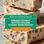 Peanut Butter Frozen Yogurt Bars Recipe