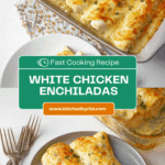 White Chicken Enchiladas Recipe