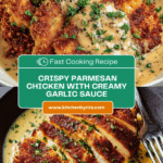 h a Rich Garlic Sauce - Easy Dinner Idea Recipe