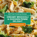 Creamy Broccoli and Chicken Penne Recipe