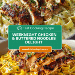 Classic Chicken with Buttered Noodles Recipe
