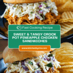Crock Pot Pineapple Chicken Sandwiches Recipe
