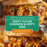 Delicious Cajun Chicken Sloppy Joes Recipe