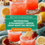 Strawberry Lemon Drop Martini Recipe