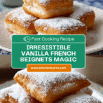 Vanilla French Beignets Recipe