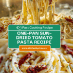 One-Pan Sun-dried Tomato Pasta Recipe