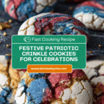 Patriotic Crinkle Cookies Recipe