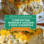 Mamaw's Chicken and Rice Casserole Recipe