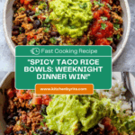 Taco Rice Bowl Recipe