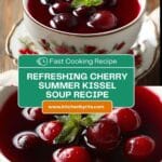 Cherry Summer Soup (Kissel) Recipe