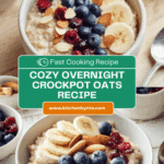 Overnight Crockpot Oats Recipe