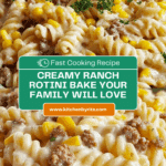 Loaded Ranch Rotini Bake Recipe