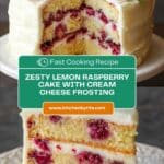 Lemon Raspberry Cake Recipe