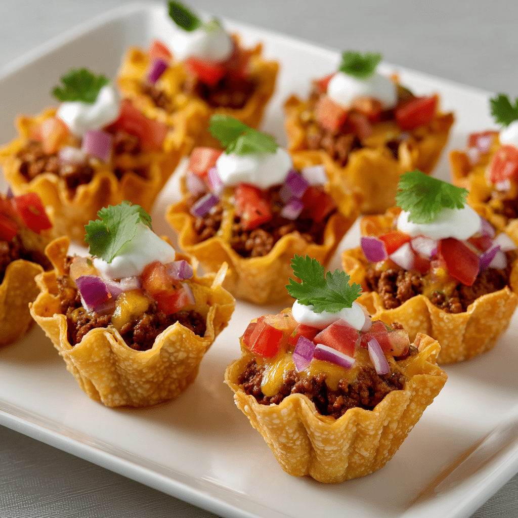 Taco Cupcakes Recipe