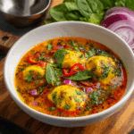 Red Curry Dumpling Soup Recipe