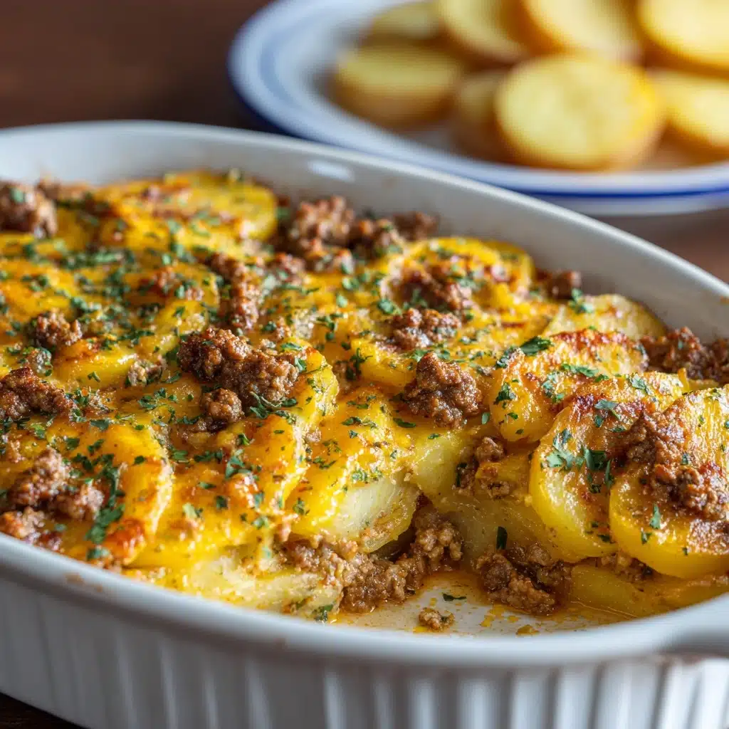 Slow Cooker Cowboy Potato Casserole Recipe - Recipe Image