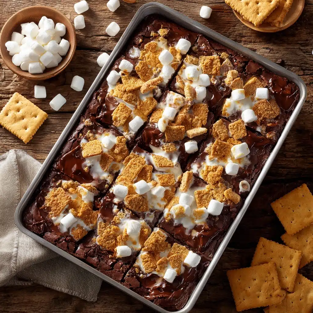S'mores Brownies Recipe - Recipe Image